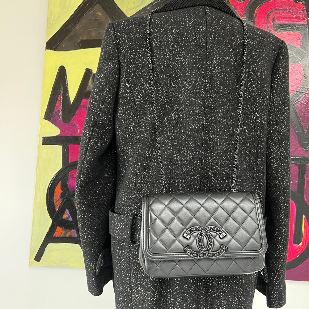Chanel flap bag filigree - Picture 14 of 14